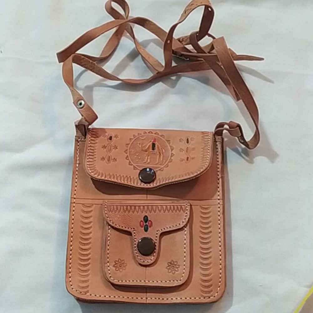 Handmade leather wallet